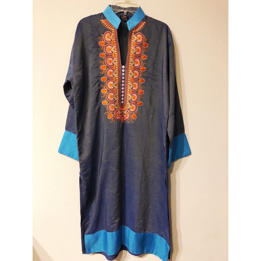 Indian Pakistani Kurta Shirt long size Large